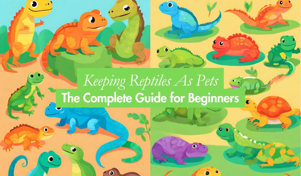 Keeping Reptiles As Pets The Complete Guide (NEW)